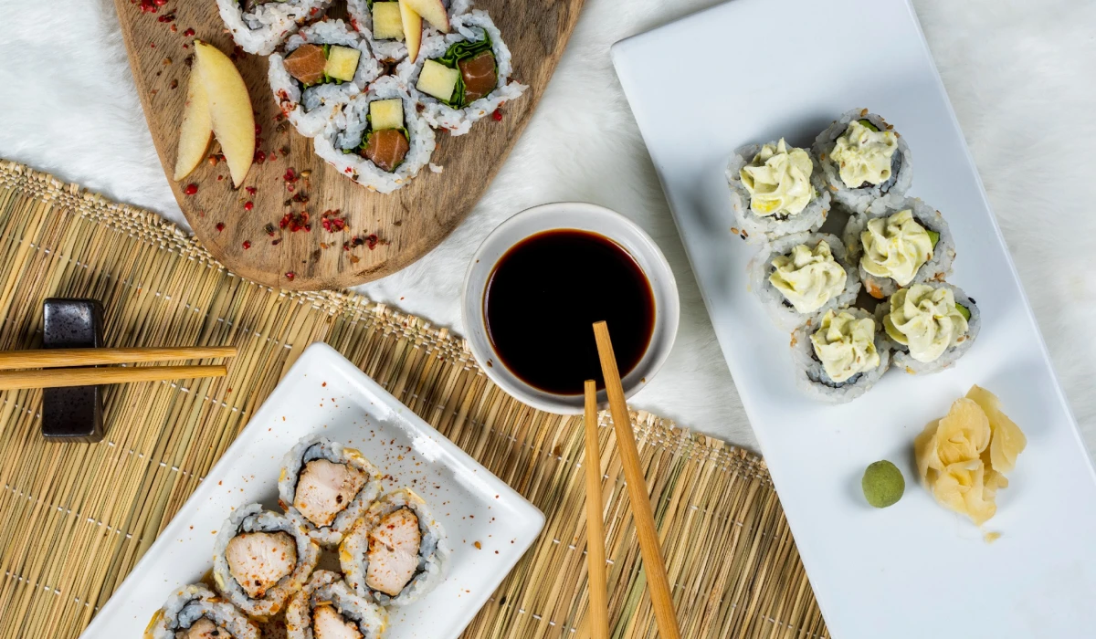 Comment rouler des sushis ? Fleur de sushi